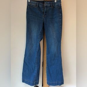 TALBOTS Petite Jeans Dark Blue Wash Denim - Size 4P New